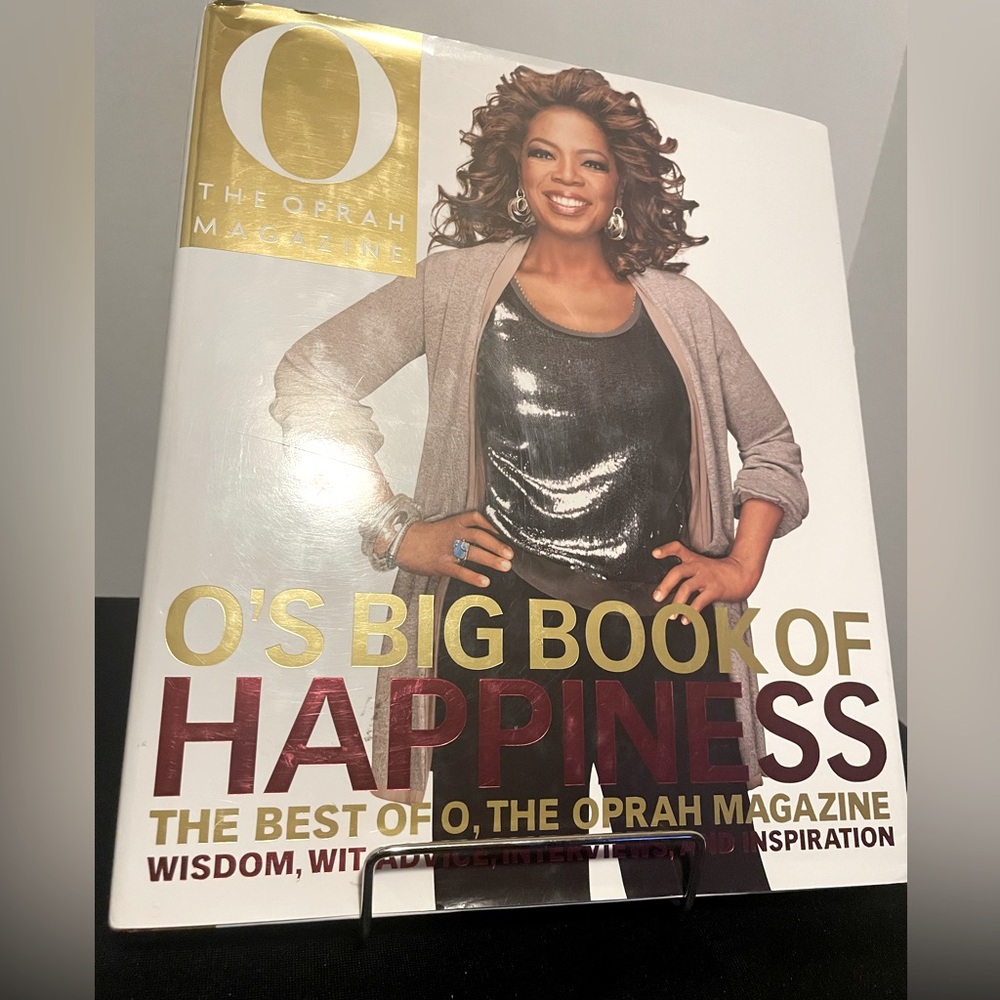 Oprah Winfrey’s ~ O’S BIG BOOK OF HAPPINESS Wisdom Advice Interviews Inspire Wit